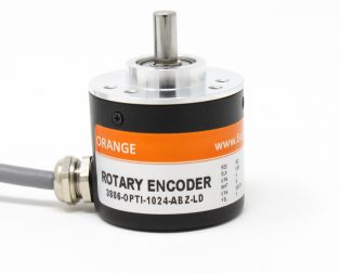 Orange 1024PPR ABZ 3-Phase Incremental Optical Rotary Encoder