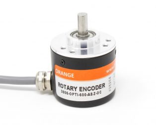 Orange 600 PPR ABZ 3-Phase Incremental Optical Rotary Encoder