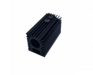 Black Aluminum Heat Sink Holder for 12mm Laser Module