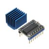 LV8729 6V-36V Ultra Quiet 4-layer Substrate Stepper Motor Driver with Heatsink for 3D Printer