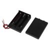 Plastic Covered Battery Cell Holder For 3 X AA Battery with OnOff Switch