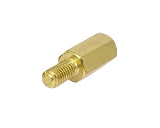 M3 X 10mm Male-Female Brass Hex Threaded Pillar Standoff Spacer- 24 Pcs.