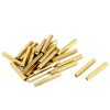 M3 X 30mm Female to Female Brass Hex Threaded Pillar Standoff Spacer- 6 Pcs.