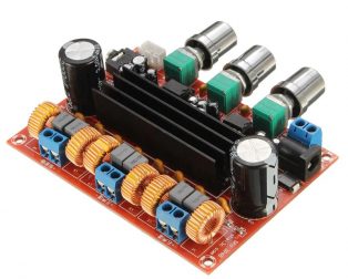 DC12-24V TPA3116D2 2.1 Channel Digital Subwoofer Power Amplifier Board