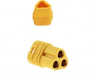 Amass MT30 3 Pole Motor/ESC Connector Set Female - 1 Pcs.