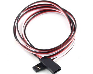 SafeConnect FLAT 60CM Servo Lead Extension (Futaba) Cable