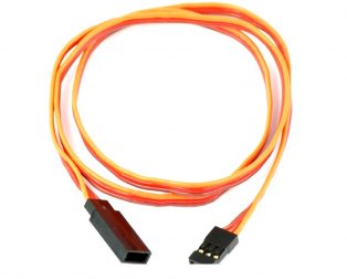 SafeConnect FLAT 60CM 22AWG Servo Lead Extension (JR) Cable