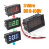 0.56inch 0-100V Three Wire DC Voltmeter (1)