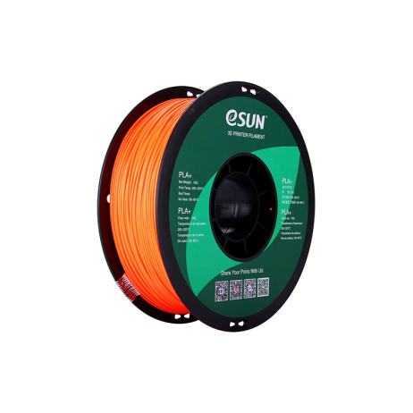 eSun PLA+ 1.75mm 3D Printing Filament 1kg-Orange