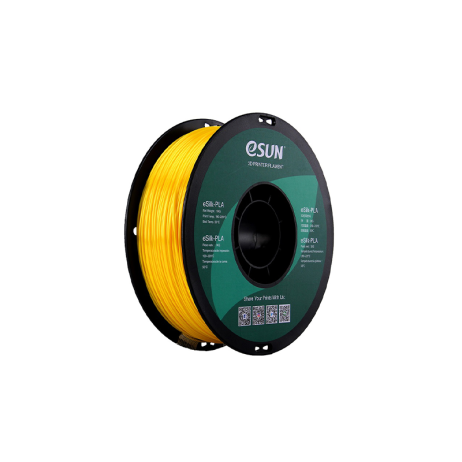 eSun eSilk PLA Filament 1.75mm 1Kg-Yellow