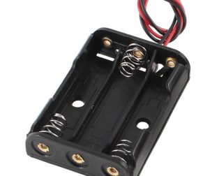 3 x 1.5V AAA Battery Holder Without Cover