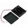 4 x 1.5V AAA battery holder with cover and OnOff Switch