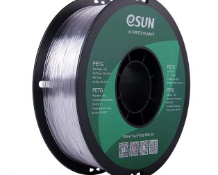 eSun PETG 1.75mm 3D Printing Filament 1kg-Natural