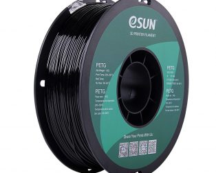 eSun PETG 1.75mm 3D Printing Filament 1kg-Solid Black