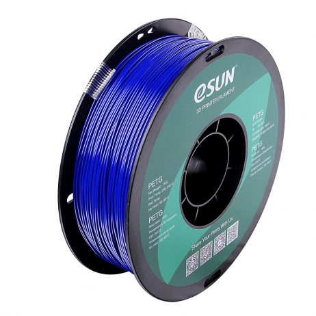 eSun PETG 1.75mm 3D Printing Filament 1kg-Solid Blue