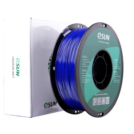 eSun PETG 1.75mm 3D Printing Filament 1kg-Solid Blue