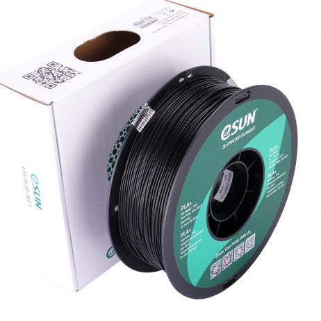 eSun PLA+ 1.75mm 3D Printing Filament 1kg-Black