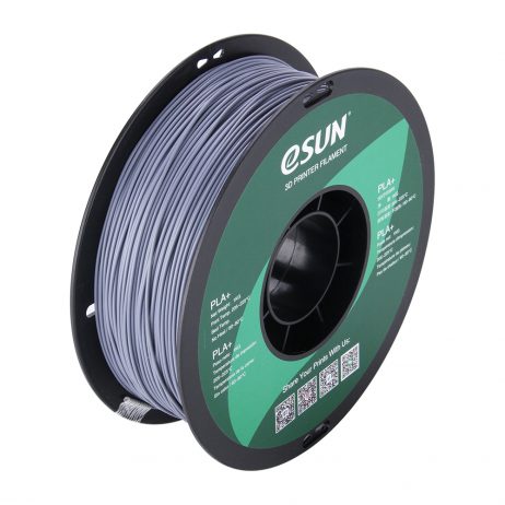 eSun PLA+ 1.75mm 3D Printing Filament 1kg-Grey