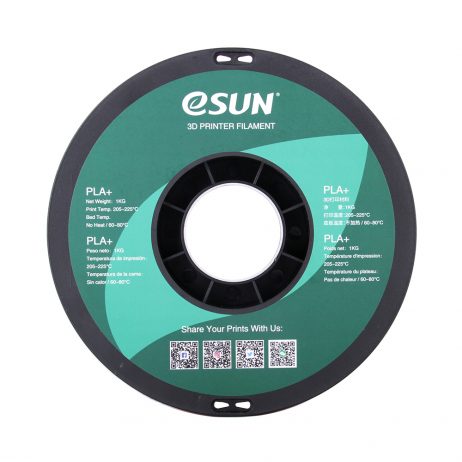 eSun PLA+ 1.75mm 3D Printing Filament 1kg-Grey