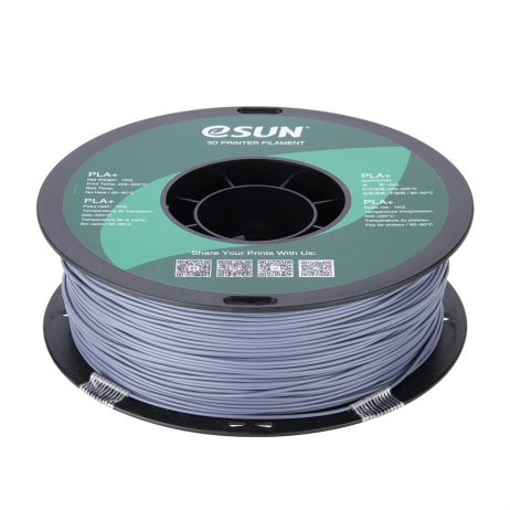 eSun PLA+ 1.75mm 3D Printing Filament 1kg-Grey