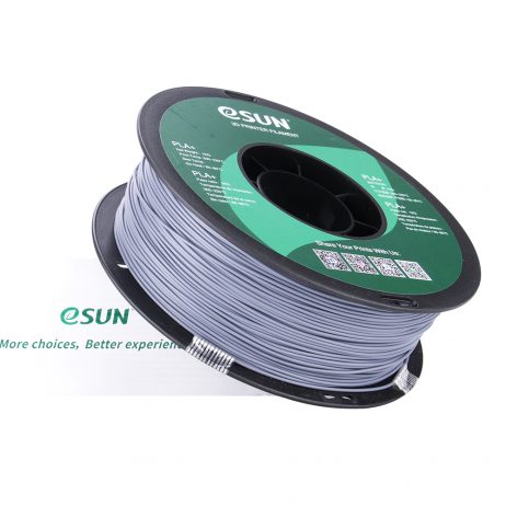 eSun PLA+ 1.75mm 3D Printing Filament 1kg-Grey