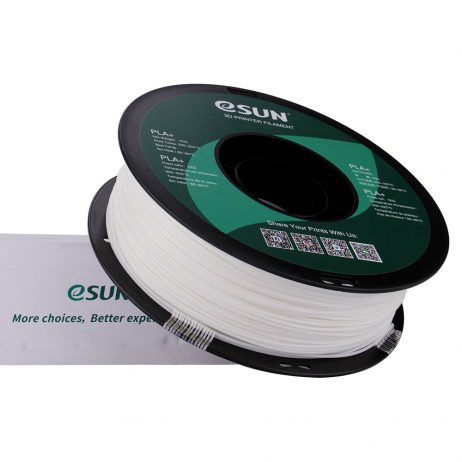 eSun PLA+ 1.75mm 3D Printing Filament 1kg-White