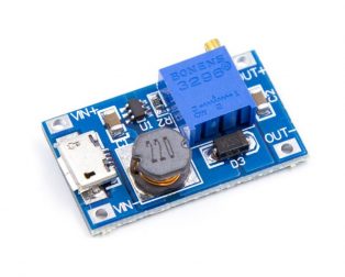 XY-016 2A DC-DC Step Up 5V 9V 12V 28V Power Module with Micro USB - ROBU.IN