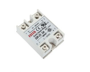 DC To AC SSR-25DA Solid State Relay Module 3-32 VDC /24-380VAC 25A