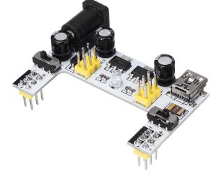 XD-42 5V/3.3V Dual Channel Solderless Breadboard Power Supply Module