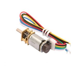 N20 12V 120RPM Micro Metal Gear Motor With Encoder