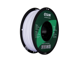 eSun PLA+ 1.75mm 3D Printing Filament 1kg-Cold White