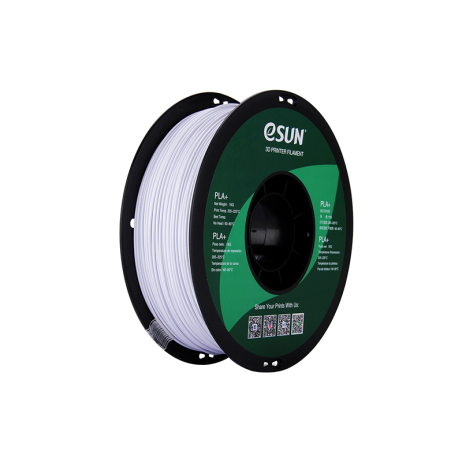 eSun PLA+ 1.75mm 3D Printing Filament 1kg-Cold White