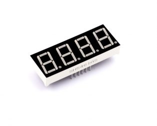 0.56 inch Red 4 Digit 7 Segment LED Display