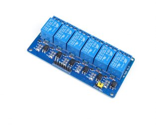 12V 6 Channel with Light Coupling Relay Module