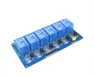 24V 6 channel with light coupling relay