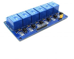 5V 6 Channel Low Level Relay Module with Light Coupling