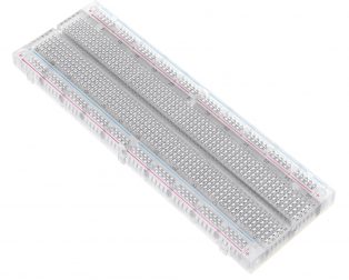 Transparent 830 Points Solderless Breadboard