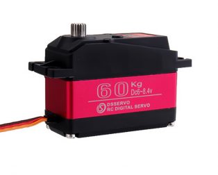 Ultra Torque Quarter Scale 60kgcm Metal Gear Servo Motor