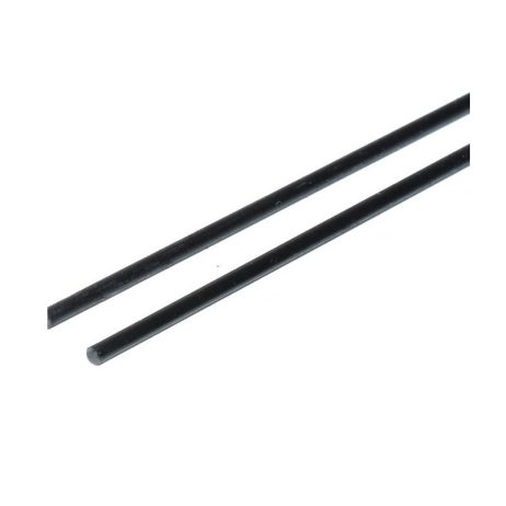 Pultruded Carbon Fibre Rod (Solid) 1.5mm x 1000mm (Pack of 2)