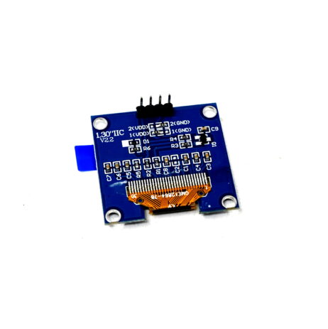 GoldenMorning 1.3 Inch I2C IIC 4 pin OLED Display Module with VCC GND-Blue