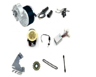 Right Side Geared Ebike Kit MY1016Z3 24V 350W