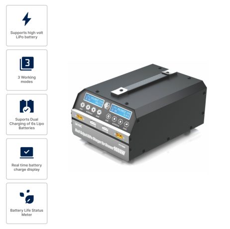 SKYRC PC1080 Dual Channel LiPo Battery Charger