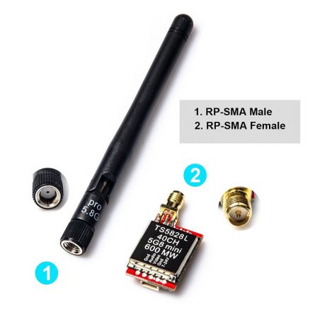 ReadytoSky TS5828L 5.8G 600MW 40CH Transmitter with Antenna 6