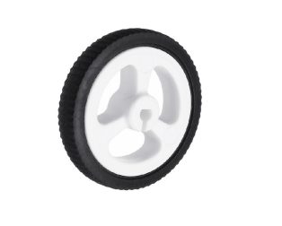 34mm Mini Car N20 Motor Wheel Rubber Small Wheel