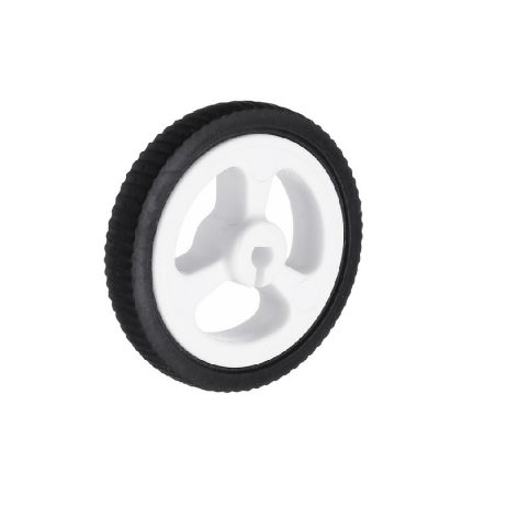 34mm Mini Car N20 Motor Wheel Rubber Small Wheel