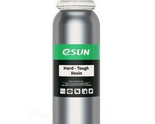 eSUN Hard Tough resin for LCD 3D Printers 1 kg- Black