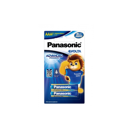 Panasonic Panasonic Evolta Alkaline AAA 1.5V Battery – Pack of 2