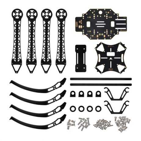 S500 Multi Rotor Air PCB Frame w/ High Landing Gear for FPV Quad-Copter (Robu.in)