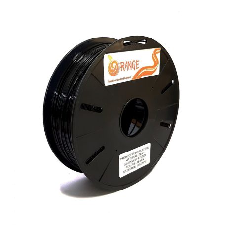 Orange PLA+ 1.75mm 3D Printing Filament 1kg-Black