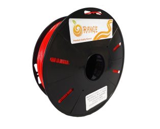 Orange PLA+ 1.75mm 3D Printing Filament 1kg-RED